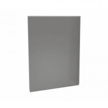 Maax Canada 103422-311-501 - Utile 60 in. x 1.125 in. x 80 in. Direct to Stud Back Wall in Ash Grey