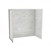 Maax Canada 103424-312-504-000 - Utile 6030 Composite Direct-to-Stud Three-Piece Tub Wall Kit in Organik Permafrost