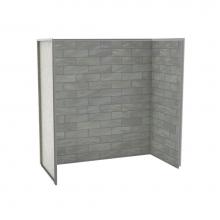 Maax Canada 103424-312-505-000 - Utile 6030 Composite Direct-to-Stud Three-Piece Tub Wall Kit in Organik Clay