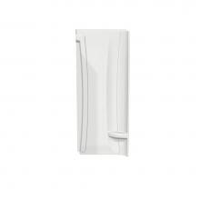 Maax Canada 105068-000-001 - 32 in. x 1.5 in. x 72 in. Direct to Stud Back Wall in White