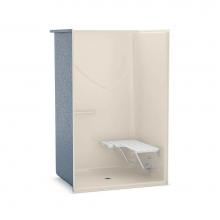 Maax Canada 105088-000-004 - Outlook BFS-48F 50.75 in. x 39.5 in. x 78.75 in. 1-piece Shower with No Seat, Center Drain in Bone