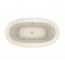 Maax Canada 105462-109-004 - Reverie 66 in. x 36 in. Drop-in Bathtub with Combined Hydrosens/Aerosens System Center Drain in Bo