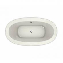 Maax Canada 105462-109-007 - Reverie 66 in. x 36 in. Drop-in Bathtub with Combined Hydrosens/Aerosens System Center Drain in Bi