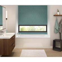 Maax Canada 105514-R-096-001 - Exhibit IF 59.75 in. x 31.875 in. Alcove Bathtub with Combined Whirlpool/Aeroeffect System Right D