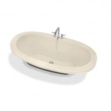 Maax Canada 105515-096-004 - Serenade 66 in. x 36 in. Drop-in Bathtub with Combined Whirlpool/Aeroeffect System Center Drain in