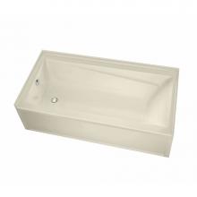 Maax Canada 106228-R-000-004 - Exhibit IFS DTF 59.875 in. x 36 in. Alcove Bathtub with Right Drain in Bone