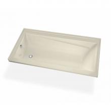 Maax Canada 106236-R-001-004 - Exhibit IF DTF 65.875 in. x 36 in. Alcove Bathtub with Whirlpool System Right Drain in Bone