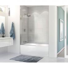 Maax Canada 106348-000-001-001 - Rubix Access 59.875 in. x 30.125 in. Alcove Bathtub with Left Drain in White