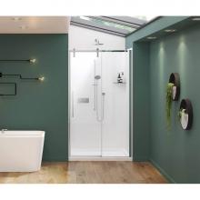 Maax Canada 135870-900-084-000 - Nebula Sliding Shower Door 45.75-46.5 x 78.75 in. 8 mm