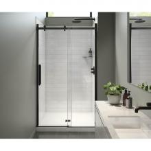 Maax Canada 138950-900-340-000 - Halo Pro Sliding Shower Door 44  1/2-47 x 78  3/4 in. 8 mm