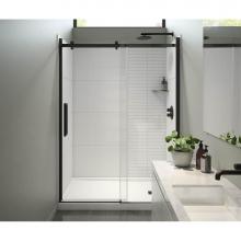 Maax Canada 138952-900-340-000 - Halo Pro Sliding Shower Door 56  1/2-59 x 78  3/4 in. 8 mm