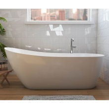 Maax Canada 107532-000-001-000 - Soca 67 x 29 Acrylic Freestanding Slipper End Drain Bathtub in White