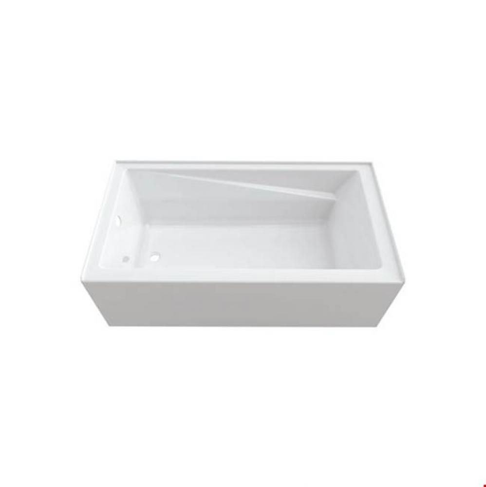 AZEA bathtub 32x60 AFR with Tiling Flange and Skirt, Left drain, Whirlpool/Activ-Air, White AZEA32