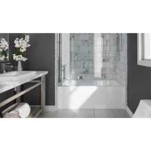 Neptune Entrepreneur Canada 220456-R-130-001 - Albana 3060 IFS Acrylic Alcove Right-Hand Drain Whirlpool Bathtub in White