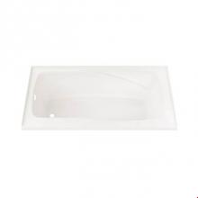 Neptune Entrepreneur Canada E15.16710.450010.10 - JUNA bathtub 30x60 with Tiling Flange, Left drain, Activ-Air, White JUNA3060 BG A