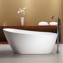 Neptune Rouge Canada 16.20012.0000.10 - Freestanding One Piece Malaga 32X60, Chrome Drain, White