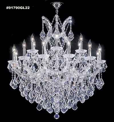 Maria Theresa 18 Arm Chandelier