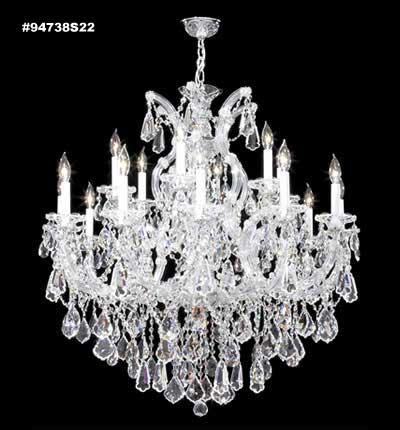 Maria Theresa 18 Arm Chandelier