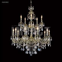 James R Moder 40620S2GT - Brindisi 15 Arm Chandelier