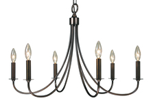 Framburg 1006 PS - 6-Light Polished Silver Maisonette Dining Chandelier