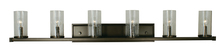 Framburg 1110 MBLACK - 6-Light Matte Black Compass Sconce