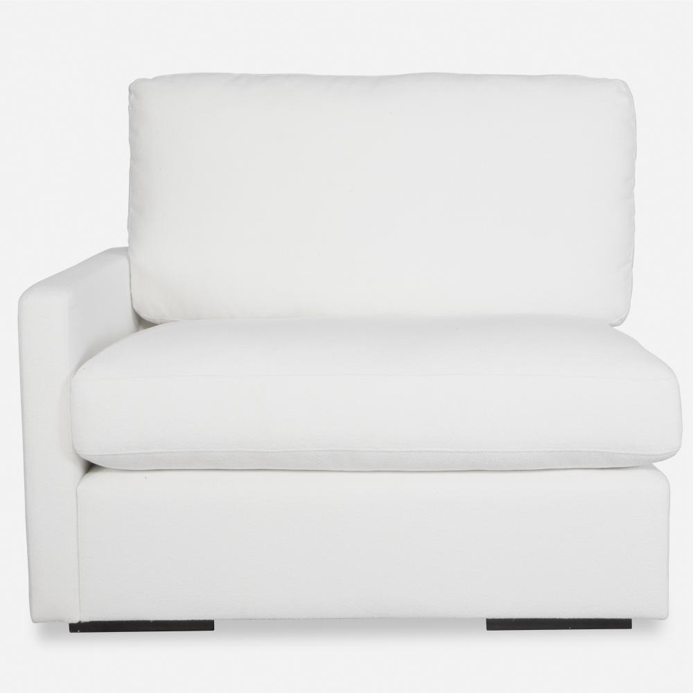 Refuge Arctic White Left Arm Facing Sofa