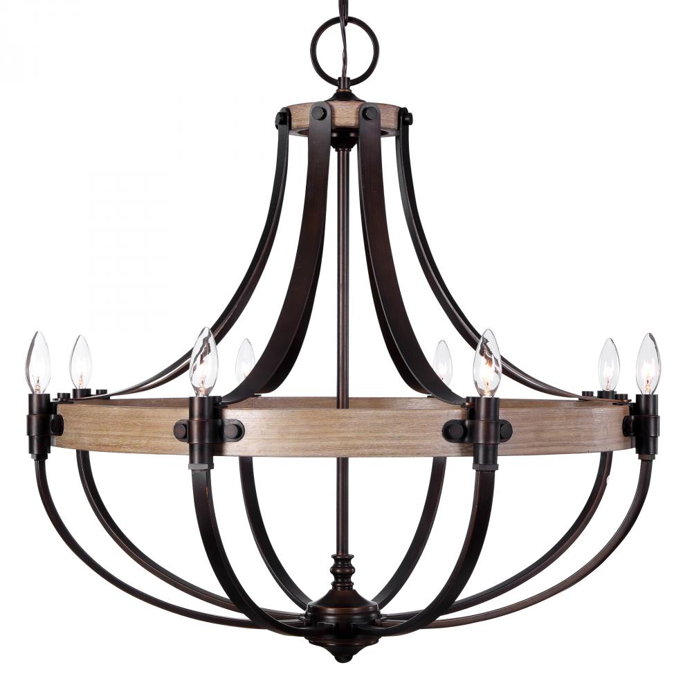 Uttermost Dubois 8 Light Chandelier