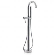 Cheviot Products Canada 7550-CH - CONTEMPORARY Single-Post Tub Filler
