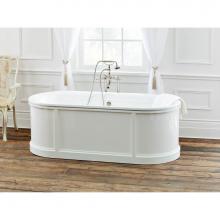 Cheviot Products Canada 2141-WW - BUCKINGHAM Cast Iron Bathtub
