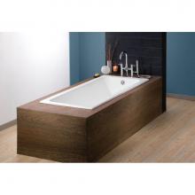 Cheviot Products Canada 2187-WU-FT - DROP IN Cast Iron Bathtub