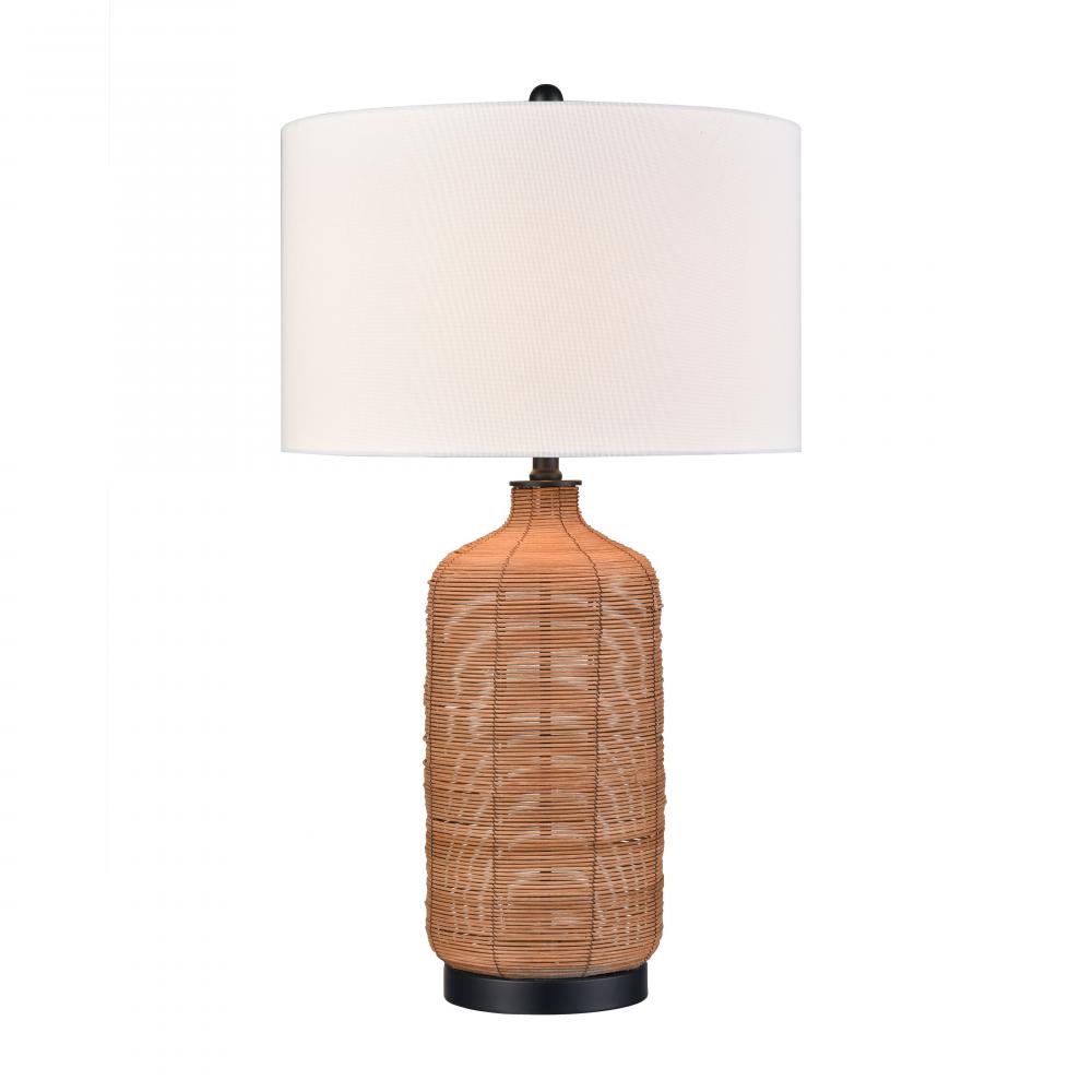 Euclid 30'' High 1-Light Table Lamp - Natural