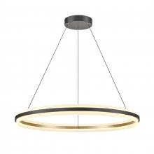 ELK Home 85045/LED - Light Ring 33'' Wide LED Pendant - Matte Black