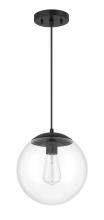 Craftmade 56891-FB - Gaze 10" 1 Light Pendant in Flat Black