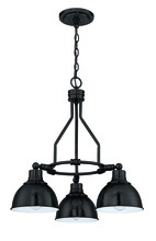 Craftmade 35923-ABZ - Timarron 3 Light Down Chandelier in Aged Bronze Brushed