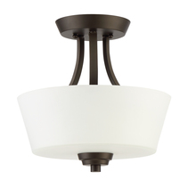 Craftmade 41952-ESP - Grace 2 Light Convertible Semi Flush in Espresso