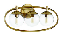 Craftmade 45503-SB - Piltz 3 Light Vanity in Satin Brass