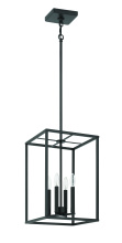 Craftmade 60635-FB - Signature Foyer 4 Light 18" Foyer in Flat Black