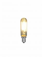 Craftmade 9699 - 3.35" M.O.L. Clear LED T6, E12, 4.5W, Dimmable, 3000K