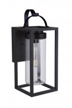 Craftmade ZA4824-MN - Neo 1 Light Large Outdoor Wall Lantern in Midnight