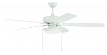 Craftmade OS119W5 - 60" Outdoor Super Pro 119 in White w/ White Blades