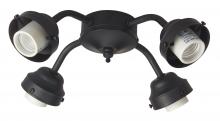 Craftmade F400-FB-LED - Universal 4 Light Fitter in Flat Black