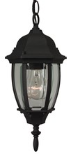 Craftmade Z261-TB - Bent Glass 1 Light Outdoor Pendant in Textured Black