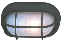 Craftmade Z397-TB - Oval Bulkhead 1 Light Large Flush/Wall Mount in Textured Black