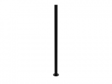 SNOC 1084-03 - Aluminum post - 3'' round with welded base with anchor studs