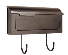 SNOC 1791-10 - Florence - Horizontal mailbox with hooks - 1791