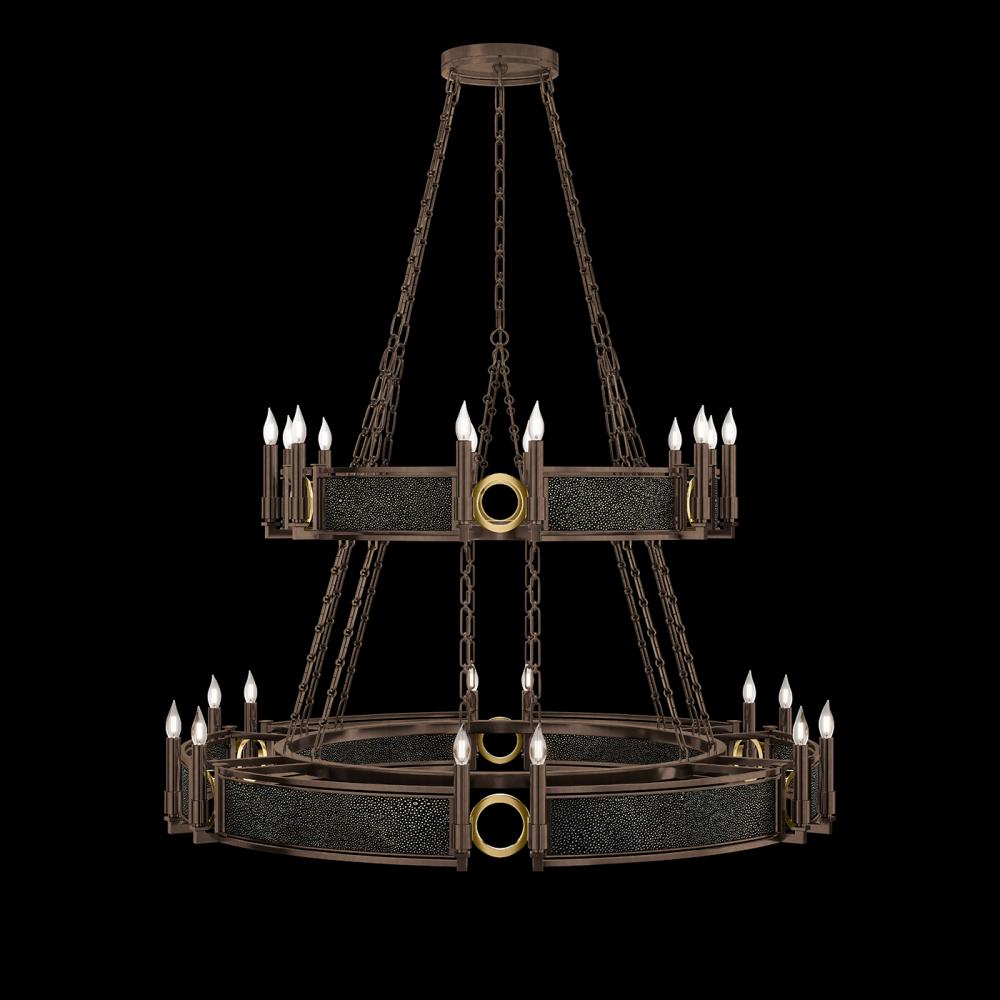 Mirage 50"W Round Chandelier