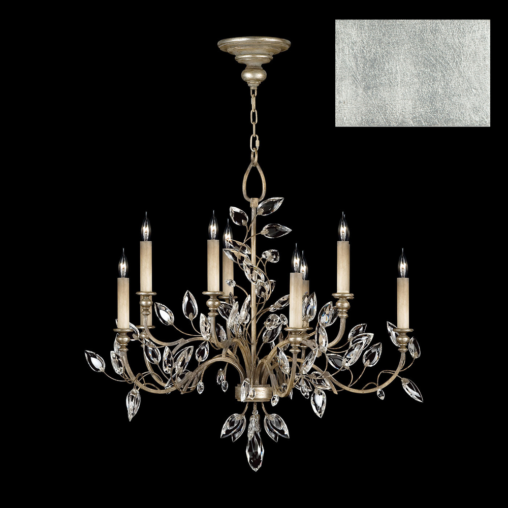 Crystal Laurel 43"W Round Chandelier